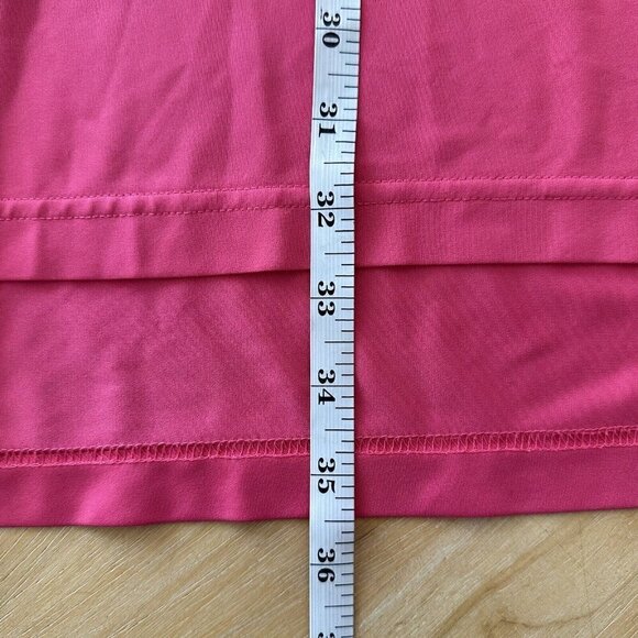 Peter Millar Summer Comfort Pink Golf Short Sleeve Country Club PCC Shirt Sz L - Picture 10 of 10